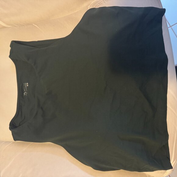 NWT - OFFLINE By Aerie Real Me XTRA High Neck Sports Bra - XXL - Dark Green - Picture 3 of 9